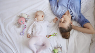 كيفية نوم الطفل دون قلق أو استيقاظ بـ 5 خطوات سهلة؟